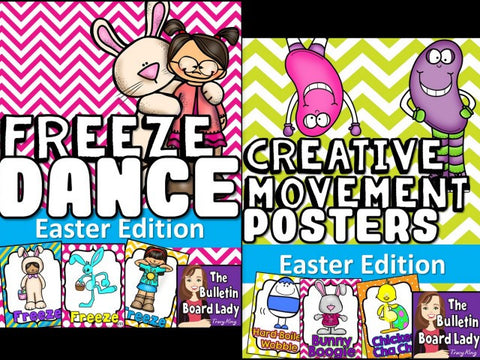 Easter Freeze Dance and Creative Movement