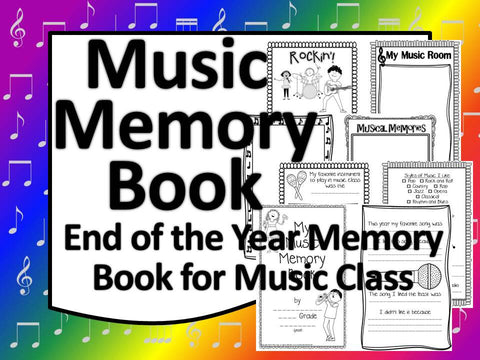 Music Memory Book