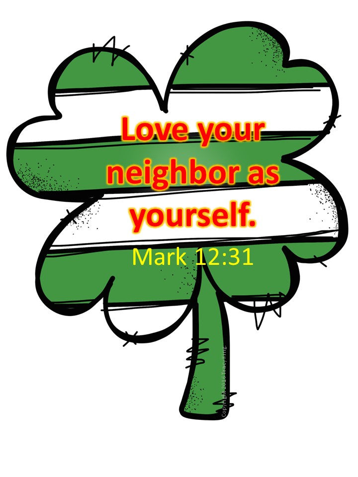 love your neighbor as yourself clipart