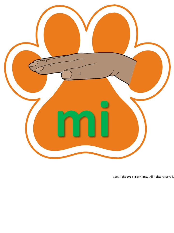 Music Symbol Posters - Paw Print Theme – The Bulletin Board Lady