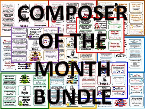 Composer of the Month BUNDLE 1