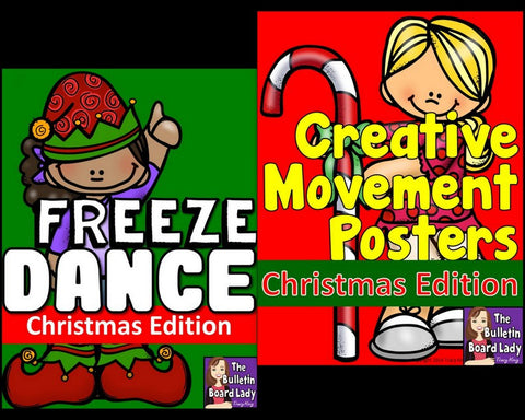 Christmas Freeze Dance and Creative Movement