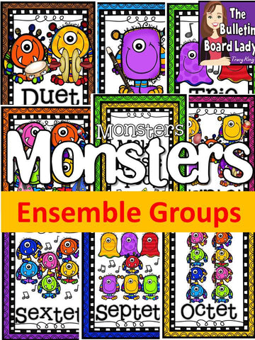 Monsters Ensembles Solo, Duet, Trio, etc...