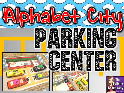 Alphabet City – An Alphabet Workstation with Little Cars