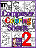 Composer Coloring Sheets 2