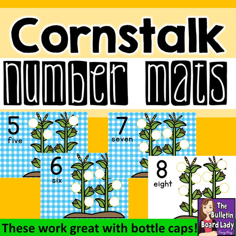 Cornstalk Number Mats