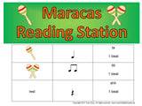 Maracas Rhythm Reading Station