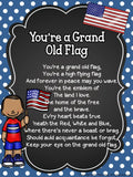 Patriotic Songs Posters and Writing Prompts