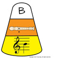 Recorder Candy Corn Puzzles