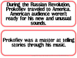 Prokofiev Composer of the Month (April) Bulletin Board Kit
