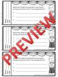 Exit Tickets for Music Class- Star Spangled Banner