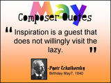 Composer Quotes Display for Music Classroom