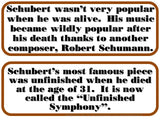 Schubert Composer of the Month (November) Bulletin Board Kit