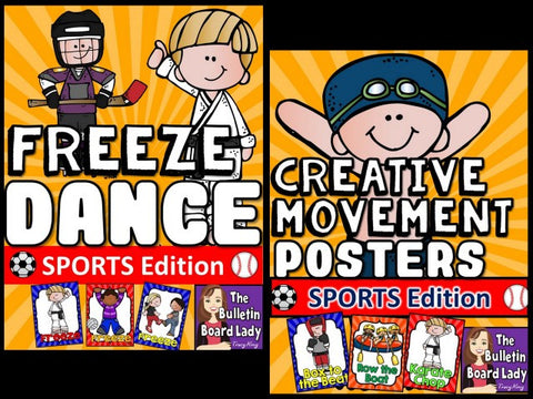 Sports Freeze Dance and Creative Movement