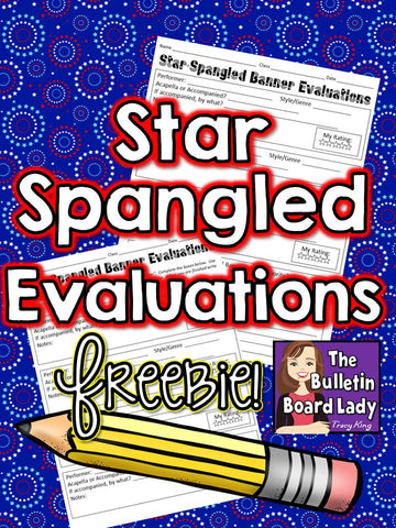 Star Spangled Banner Evaluations