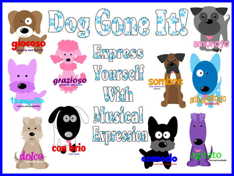 Dog Gone It Musical Expression Music Bulletin Board